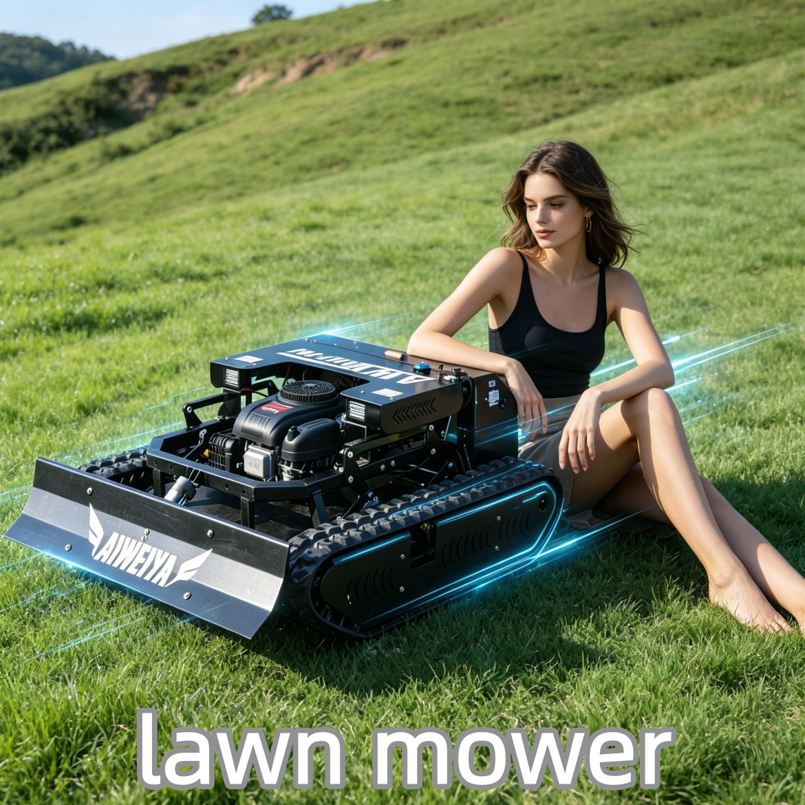 Drone Propeller - Customized High-Power RC Robot Lawn Mower