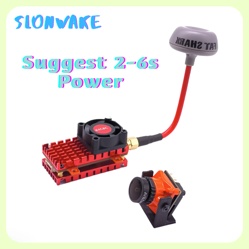 Range 5.8G 2W FPV Wireless Tra - огляд і ціна Drone Transmitter