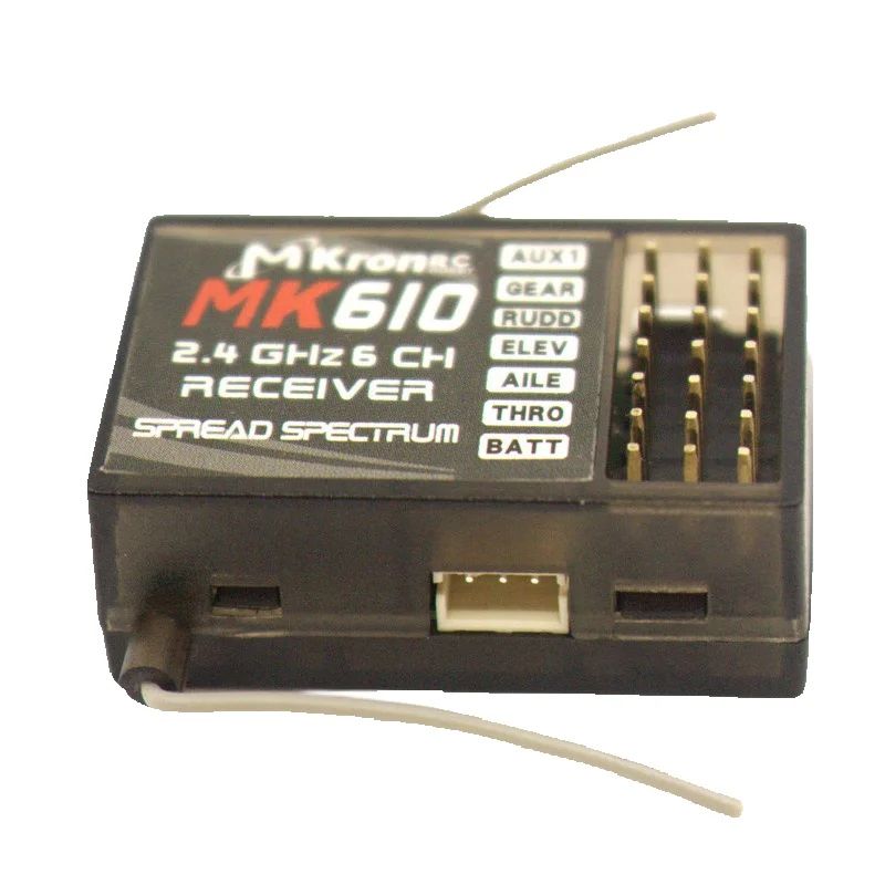 DSM2 MK610 AR6100 2.4G 6CH RC  - огляд і ціна Drone Battery