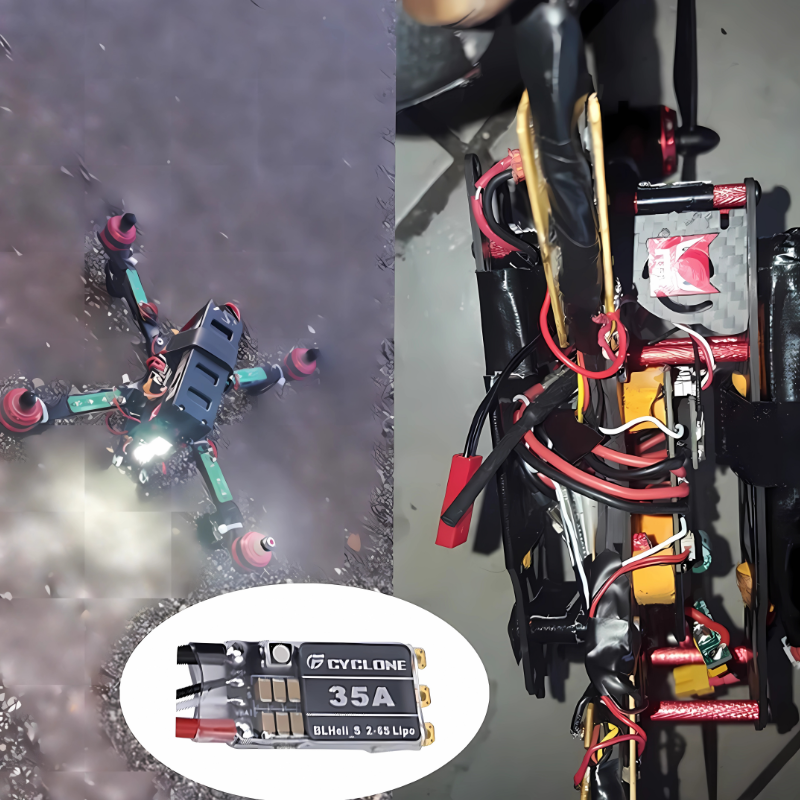 Cyclone 35A BLHeli_S ESC - Hig - огляд і ціна Drone Esc
