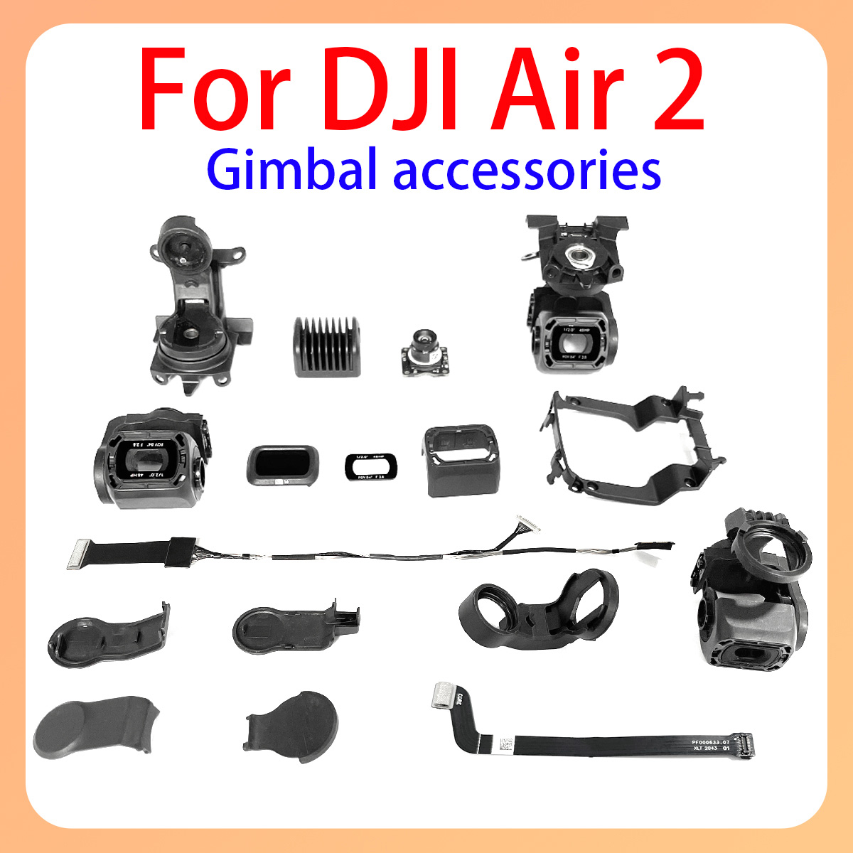 Original Mavic Air2 gimbal arm - огляд і ціна Drone Arm