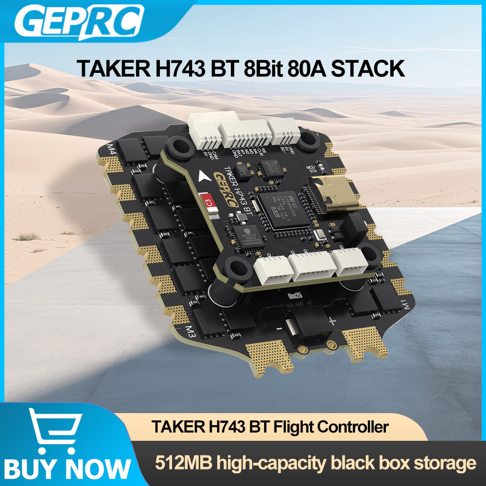 GEPRC TAKER H743 BT 8Bit 80A S - огляд і ціна Drone Esc
