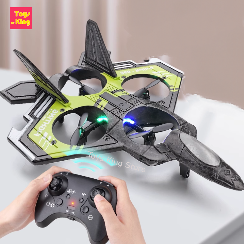 S98 RC Foam Stunt Aircraft Toy - огляд і ціна Drone Led Light