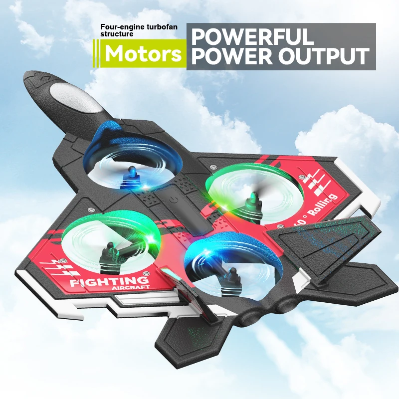 S98 RC Foam Stunt Aircraft Toy - огляд і ціна Drone Led Light
