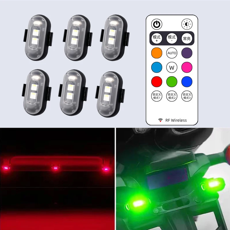 Motorcycle Aircraft Lights RGB - огляд і ціна Drone Led Light