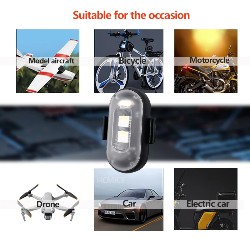 Motorcycle Aircraft Lights RGB - огляд і ціна Drone Led Light