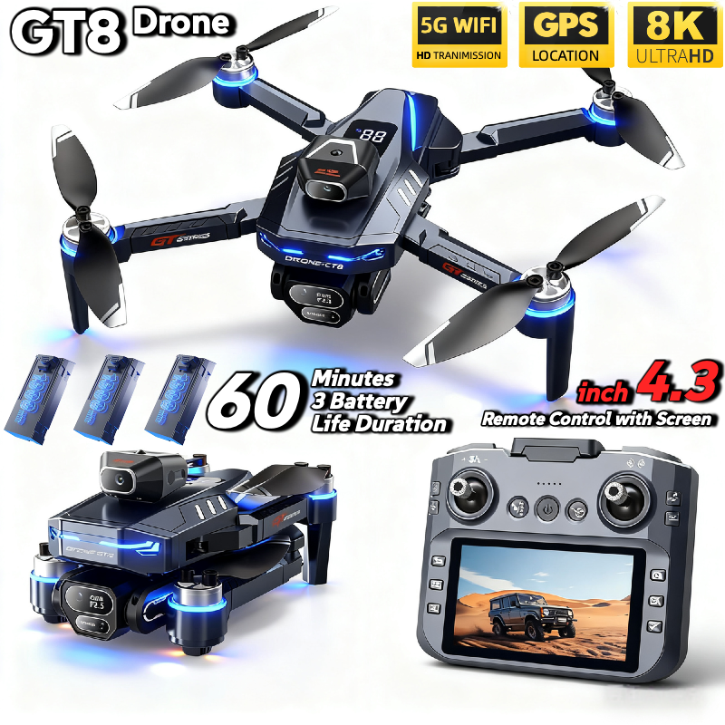 For Genuine GT8 Drone 4K Profe - огляд і ціна Drone Gps Mount