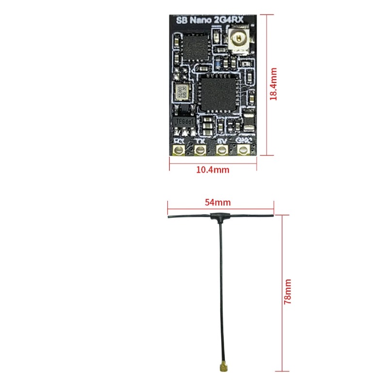 SpeedyBee Nano 2.4G ExpressLRS - огляд і ціна Drone Receiver