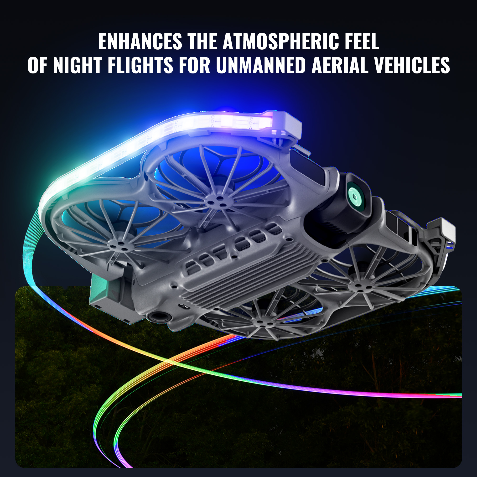 STARTRC RGB LED Light Strip Fo - огляд і ціна Drone Led Light