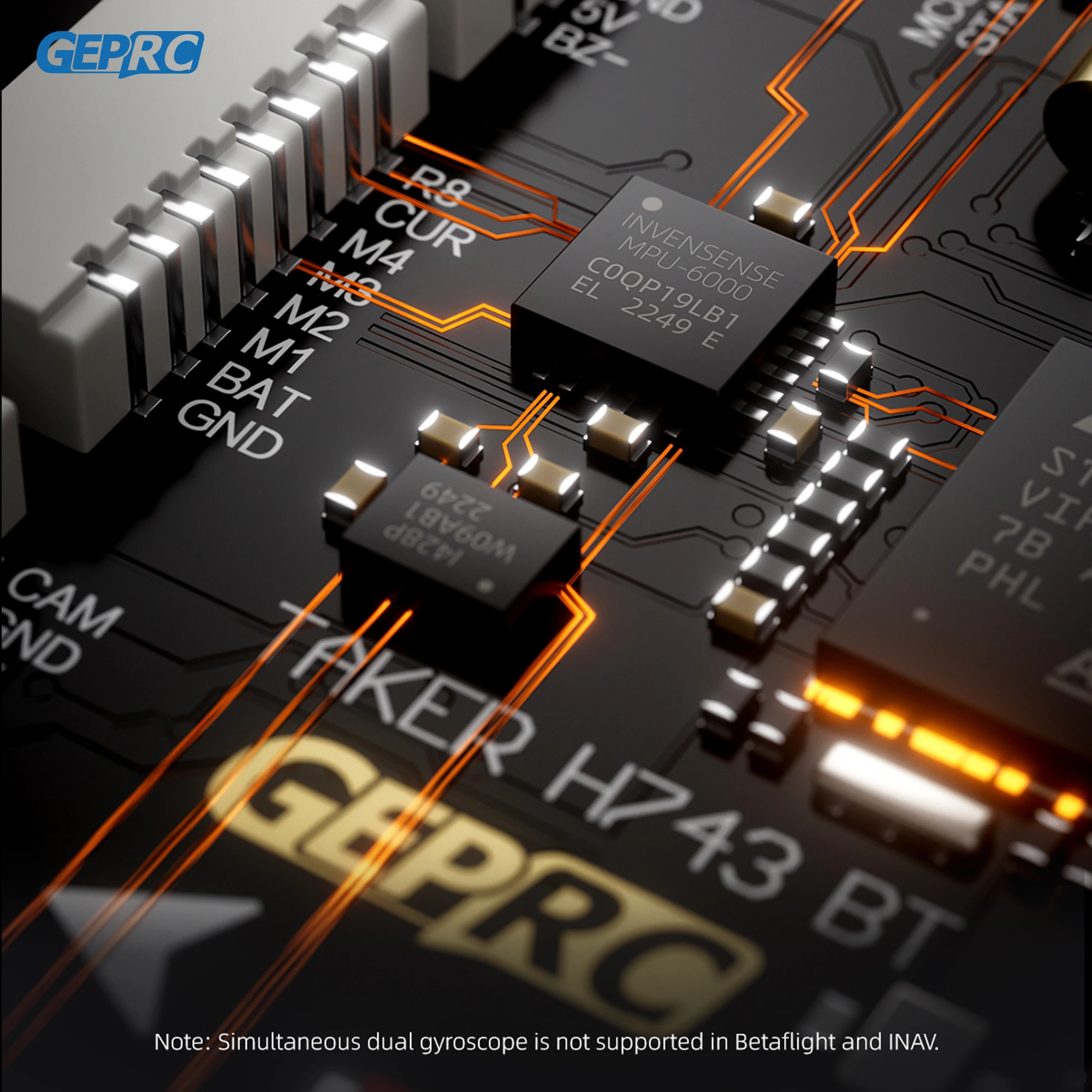 GEPRC TAKER H743 BT 32Bit 65A  - огляд і ціна Drone Esc