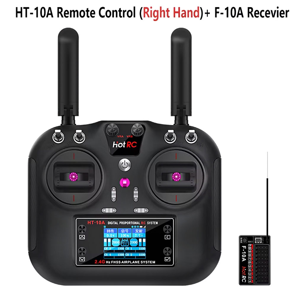 Hotrc HT-10A 2.4G 10CH Transmi - огляд і ціна Drone Transmitter
