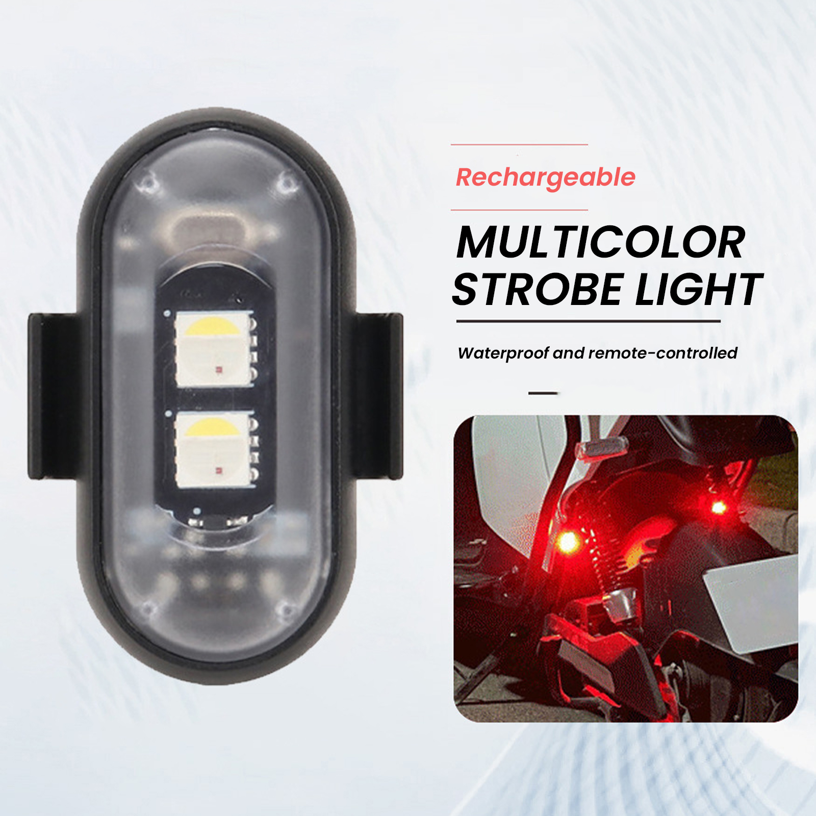 2/4/6PCS Wireless LED Strobe L - огляд і ціна Drone Led Light