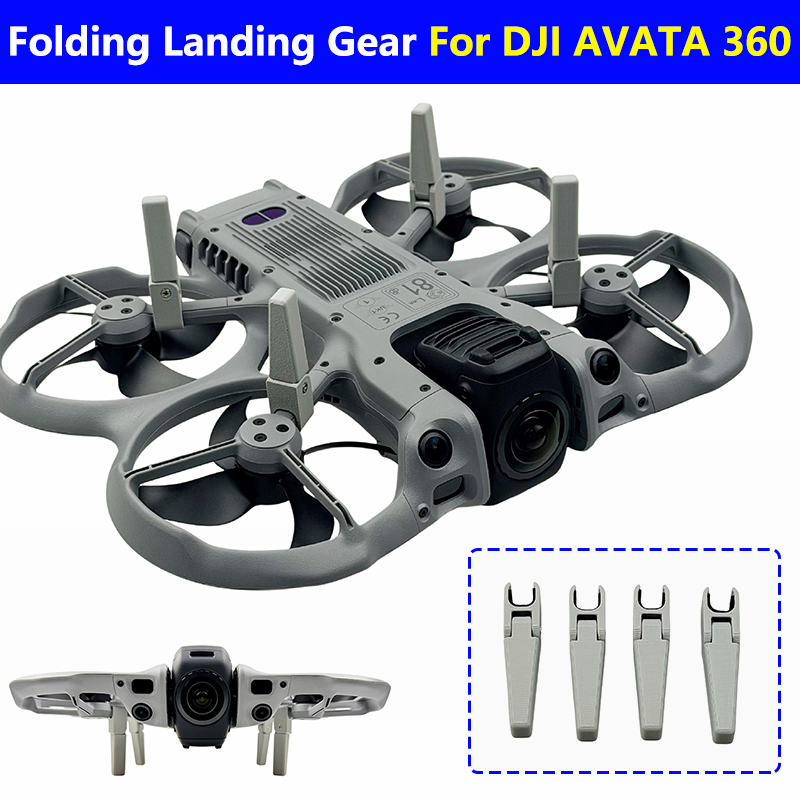 Foldable Landing Gear For DJI  - огляд і ціна Drone Landing Gear