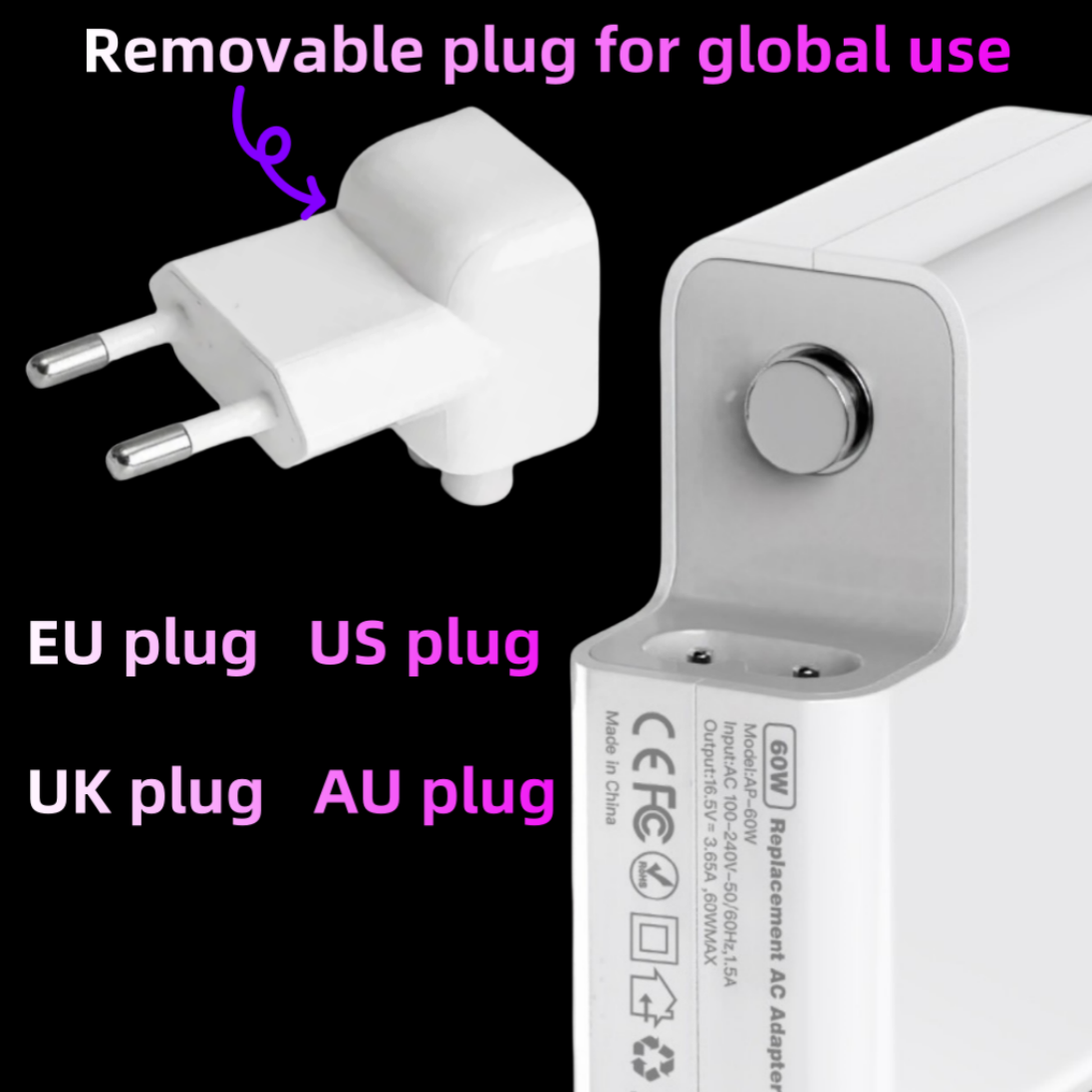 85W Magsafe 2 T Magnetic Charg - огляд і ціна Drone Buzzer