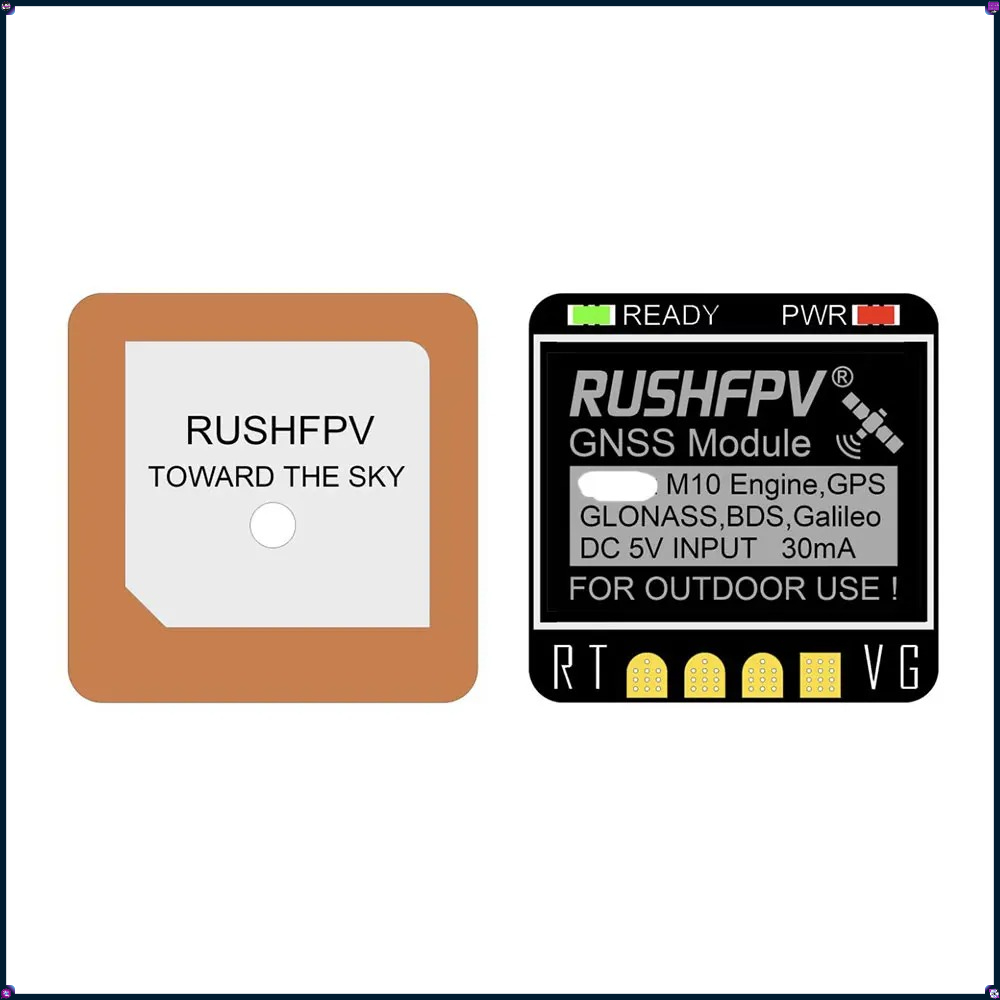 1-4Pcs RUSHFPV MINI M10 GPS Mo - огляд і ціна Drone Antenna