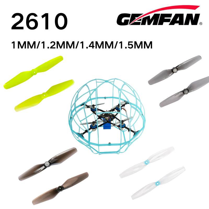2610 Props Gemfan 2.6inch 2 Bl - огляд і ціна Drone Esc