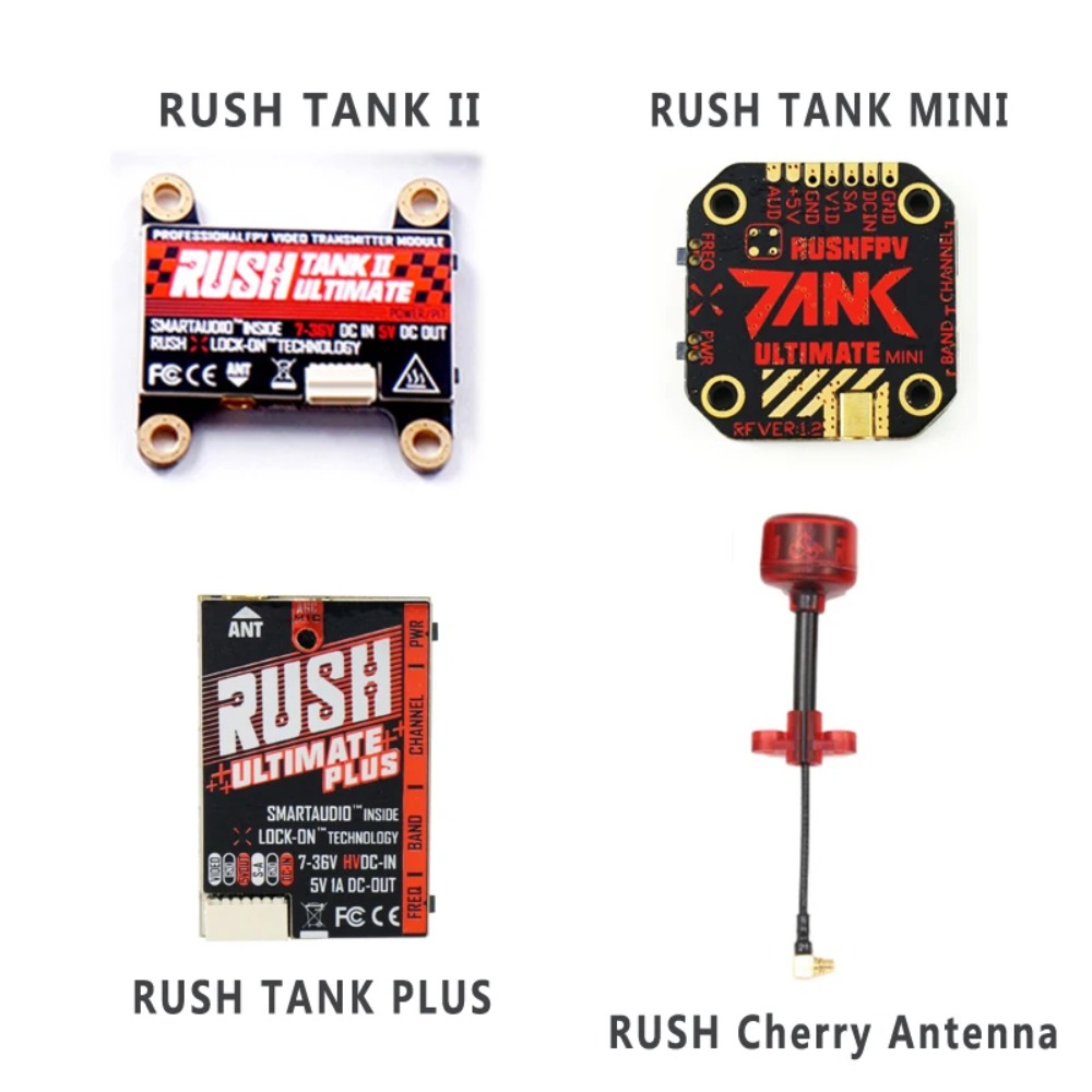 RUSH TANK Ultimate II/Mini/ PL - огляд і ціна Drone Antenna