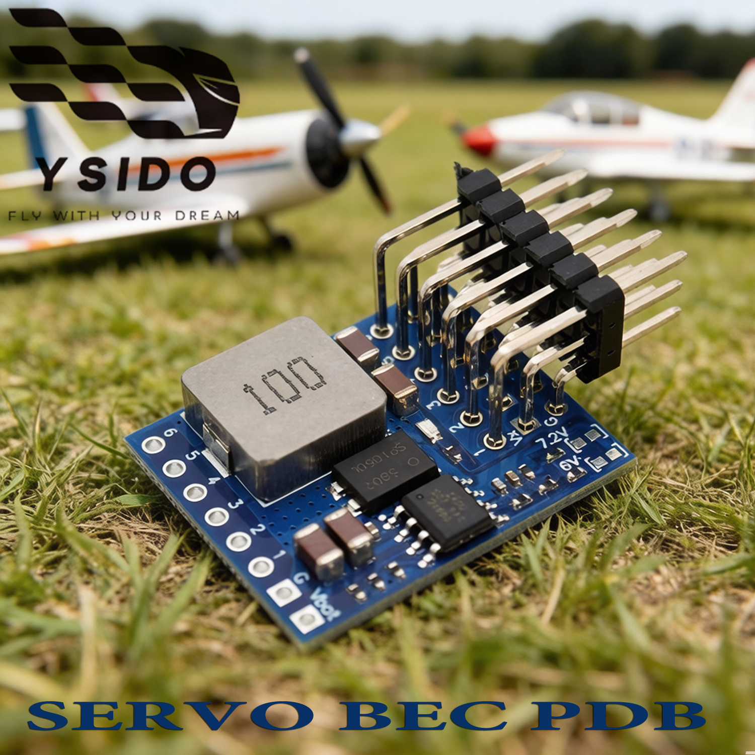 YSIDO 4A BEC SERVO PDB 5.5-36V - огляд і ціна Drone Power Distribution Board