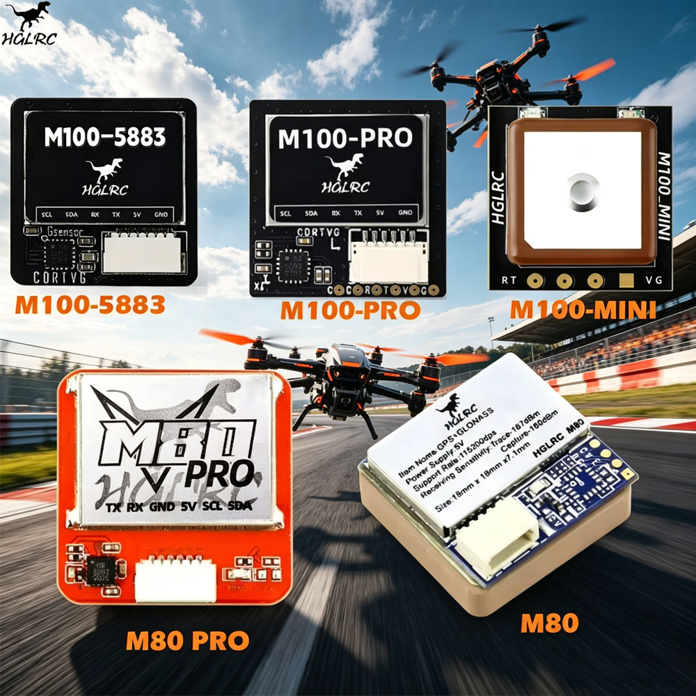 HGLRC M100-5883 GPS/ M100-PRO  - огляд і ціна Drone Compass