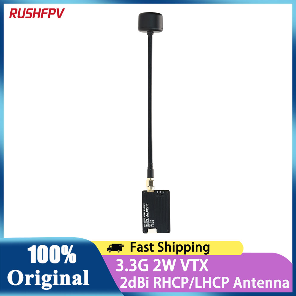 RUSHFPV 3.3G 2W VTX Video Tran - огляд і ціна Drone Antenna