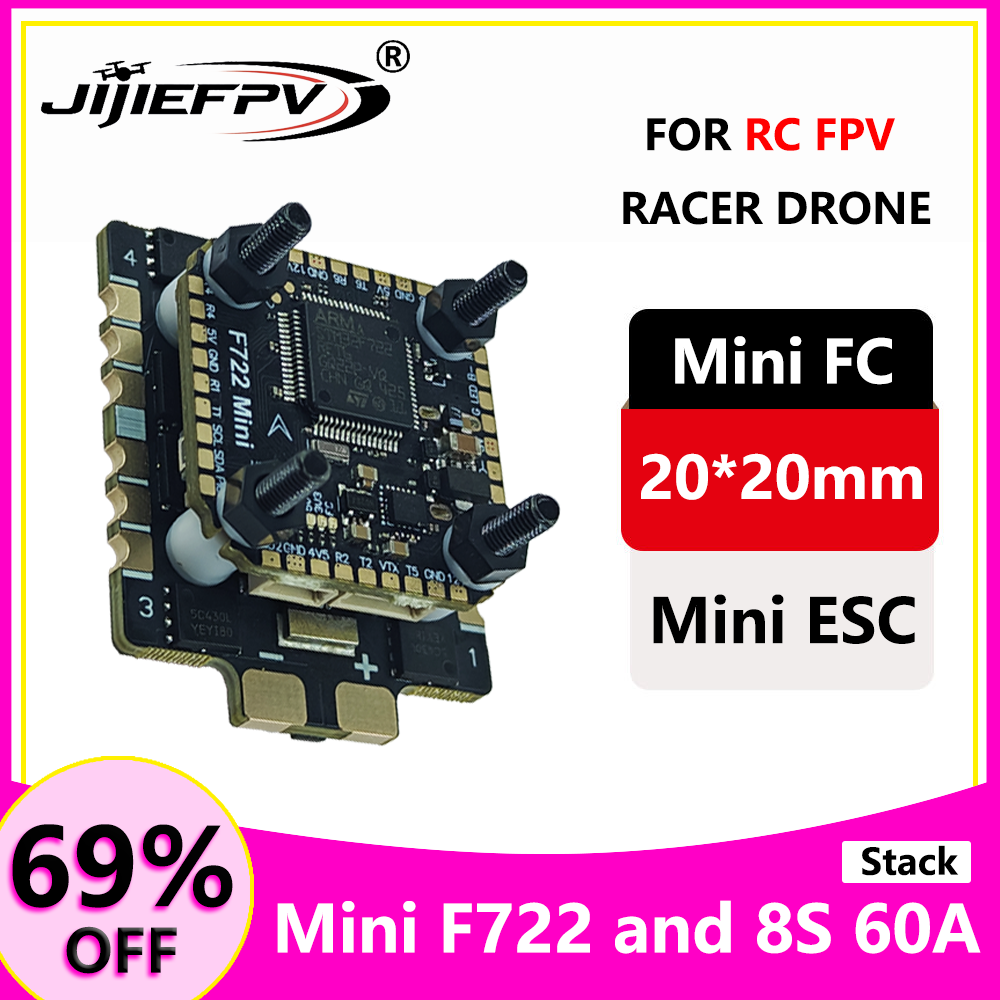 JiJieFPV F7MINI Flying Tower V - огляд і ціна Drone Esc