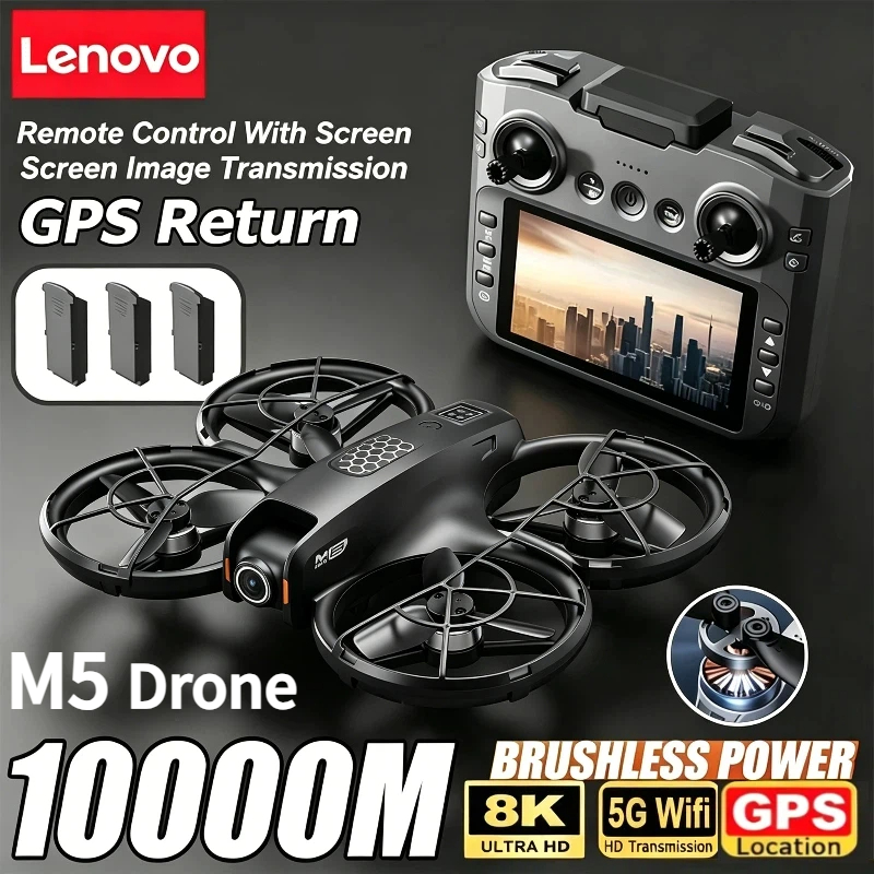 Lenovo M5 Drone 8K Professiona - огляд і ціна Drone Gps Mount