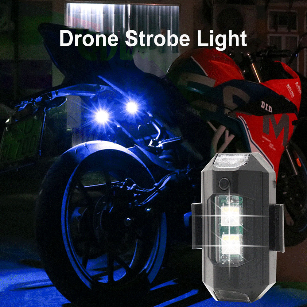 Motorcycle LED RGB Warning Lig - огляд і ціна Drone Led Light