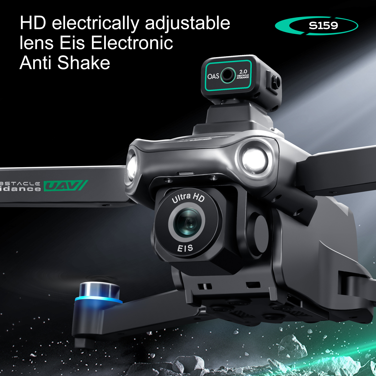 S159 GPS Drone 4K Profesional  - огляд і ціна Drone Gps Mount